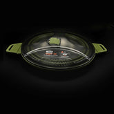 Wolf Outdoors EzyStow Collapsible Cooking Pot 2.5L Olive Green - WFCW012